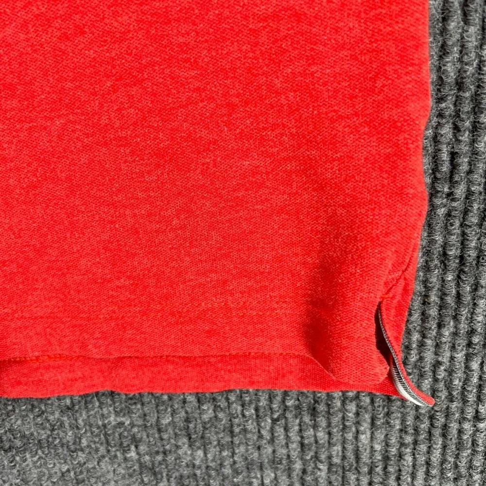 Banana Republic Polo Shirt Mens Large Red Short Sleeve Casual Outdoor Comfort